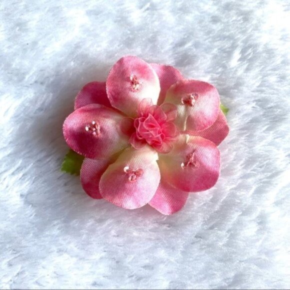 Beautiful pink fairy floral dress / dance tutu XSC - Picture 7 of 13